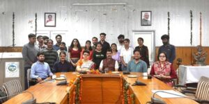 पत्रकारिता एवं जनसंचार विभाग ने नए छात्रों का किया स्वागत